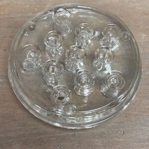 Vintage Flower Frog Glass Frame